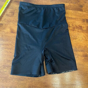 Underscore black Shapewear high waisted shorts size 2XL